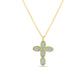 COLGANTE ARKANIS CALCEDONIA - Plata de Ley 925
